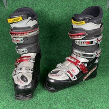 Salomon Impact 80 Ski Boots Mens 28 - 28.5 Black Silver Downhill Alpine 327mm Ski Boots price