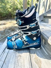 Nordica NXT N2 ski boots size men's 9.5 blue white black alpine downhill Ski Boots price
