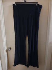 No Boundaries Women’s Plus Size XXL Black Solid Pattern Pants Trousers Women's Pants price