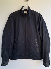 Vintage Diesel Men’s Jacket Size XL Fits M Black Full Zip LightweightCasual Coat Men's Overcoat price