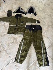 RefrigiWear Insulated Jacket Cold Weather Protection with Suspenders Pants. XL Men's Overcoat price