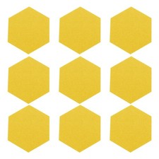 VILLFUL Felt Hexagon Wall Board 12-Pack Self-Adhesive Felt Memo Boards for Of... Wall Board price