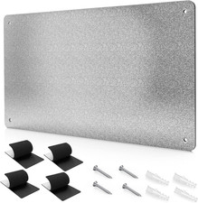 Magnetic Metal Display Board 17.7x11.8 Wall Mount Bulletin Board Magnets Notes Wall Board price