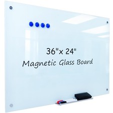Pavilix Magnetic - 36 X 24 Dry Erase Board For Wall Frameless Wall Board price