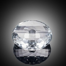 LONGWIN Crystal Round Pen Holder Glass Fountain Pen Stand Office Supplies Gift Pen Holder price