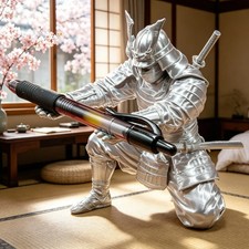Creative Samurai Pen Holder Japanese Warrior Pencil Stand Desk Decor Pen Holder price