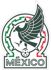 Mexico National Football Team Soccer Vinyl Decal Sticker Car Truck Bumper Laptop Wall Sticker price