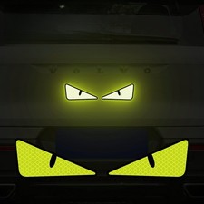 Green Big Eyes Car Sticker Wall Sticker Cartoon 3D Decal Sticker for Bike/ Car Wall Sticker price