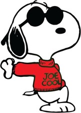 Joe Cool Snoopy Sticker Decal  Laptop Wall Mirror Cup Tumblr Locker Bin Wall Sticker price