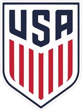 USA National Soccer Team Vinyl Decal Sticker Car Truck Bumper Laptop Mug Wall Sticker price