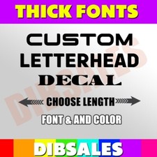 Custom Text Vinyl Lettering Sticker Decal Window Trailer Business Car Name Boat Wall Sticker price