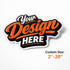 Custom Logo Stickers Vinyl Die Cut Decals Waterproof UV Resistant 2"-20" Wall Sticker price