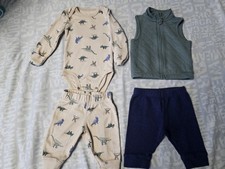 Baby Boy 4 Pcs Clothes Size 3-6 Months Baby Clothing Set price