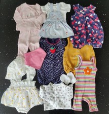 Newborn Baby girls Summer Clothing Bundle with dresses rompers tops & trousers Baby Clothing Set price
