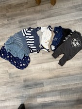 10 Pc Newborn Baby Boy Clothing Lot Gerber Carter’s Onesies Outfit Sleep Sack Baby Clothing Set price