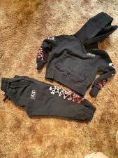 amiri kids black sweatsuit size 4T Baby Clothing Set price