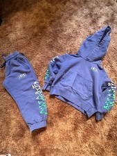 amiri kids blue sweatsuit 4 Toddlers Baby Clothing Set price