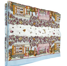 9 Pastel Easter Curtain Panels 17 x 15" Joe's Bonnet Shoppe Baby Room or Napkins Baby Room Curtain price