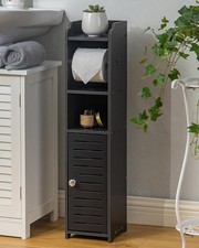 Freestanding No Drill Toilet Paper Holder Stand Small Space Storage Solution Toilet Paper Holder price