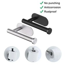 Wall Mounted Toilet Paper Holder No Drill Adhesive Bathroom Tissue Roll Rack Toilet Paper Holder price