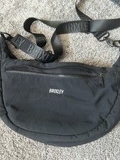 Brixley Unisex Black Crossbody Sling Waist Bag Men’s Women’s 2 Pocket 🔥 Men''s Handbag price