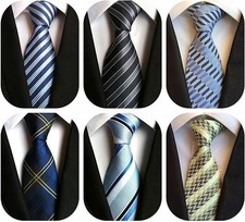 6PCS Men’s Silk Ties – Classic Woven Jacquard Necktie Set for Business Tie Set price