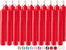 BRUBAKER 20 Small Candles for Rituals, Spells, Witchcraft, Wedding, Home Decor Decorative Candle price
