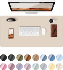 Large PU Leather Desk Pad Office Mouse Mat Non-Slip Waterproof Desk Protector Desk Pad price