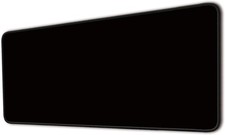 Large Mouse Pad, Non-Slip Desk Pad, Black, 24x12 inch Desk Pad price