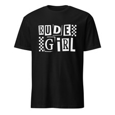 2 Tone Ska Music Rude Girl Checkerboard Unisex T-Shirt Women's Shirt price