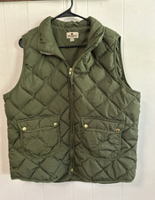 Woolrich women’s Green Quilted Full Zip Vest 2XL puffer boho Women's Vest price