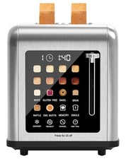 New 2 Slice Toaster Touch Screen, Stainless Steel Toasters Stainless Steel Toasters price