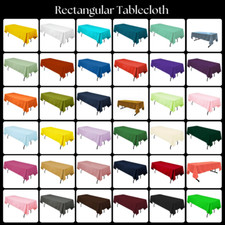 Premium Polyester Rectangular Tablecloth – 60"x108" for Weddings & Events Tablecloth price