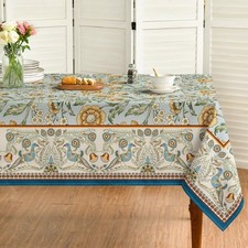 Horaldaily Rustic Square Tablecloth 60x60 60" x (Square), Green Tablecloth price