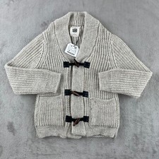 ZARA Knitwear Cardigan Kids Boy 6 Years Natural Wool Blend Sweater Toggle Button Boys' Sweater & Cardigan & Knitwear price