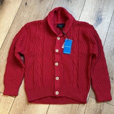 Unisex Boys Girls Size 8 NWT Red Gioberti Cable Knitted Cardigan Sweater Button Boys' Sweater & Cardigan & Knitwear price