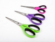 Everyday Home & Office Scissors Set 3‑Piece Stainless Steel Easy‑Grip Multipurpo Office Set price