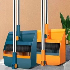 3 in 1 Broom and Dustpan Set, Long Handle Floor Brush for Home Office Dorm Office Set price