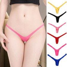 Women's Sexy Lingerie Underwear Mini T-back Micro G-string Thongs Briefs Panties Thong, String price
