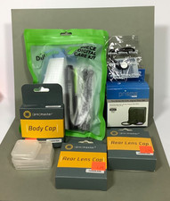 Digital Camera Accessories lot - Lens Cap, Filter Set, Care Kit Digital Camera Accessories price