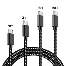 Heavy Duty Fast Charger USB Micro USB MINI USB Cable Cord For Samsung Android LG USB Cable price