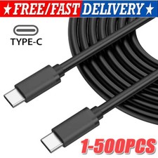 USB-C to USB C Type-C Fast Charging Data SYNC Charger Cable Cord 3/6/10FT lot USB Cable price
