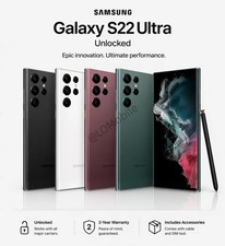 🔥New Sealed🔥Samsung Galaxy S22 Ultra 128GB 256GB 512GB S908U1 Factory Unlock Mobile Phones price