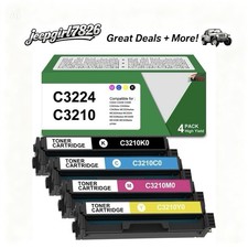C3210K0 C3210C0 C3210M0 C3210Y0 4 Pack Toner Set BCMY Compatible C3224 C3210 Compatible Toner price