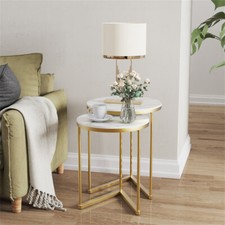 Nesting Round Side Set Of 2 Stacking Accent End Table for Living Room Bedroom Nesting Tables price