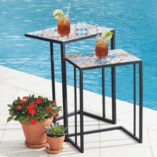 Accent Table Set Nesting End Side Tables Living Room SALE!!! Nesting Tables price