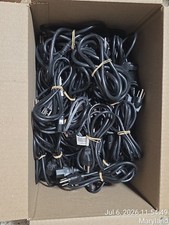 Lot of 50 3-Prong Standard PC Computer Monitor AC Power Cord Cable various size Power Cable price