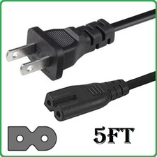 5Ft 2 Prong Polarized Power Cord for Vizio LED TV Smart HDTV AC Wall Cable Power Cable price