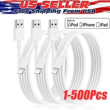 USB Fast Charger Cable Cord For iPhone 14 13 12 11 Pro Max XR SE XS X 8 7 6s Lot Power Cable price