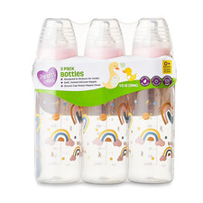 Parent’s Choice Baby Bottles 9 oz 3 Pack Standard Neck Newborn 0+ Months Baby Bottle price